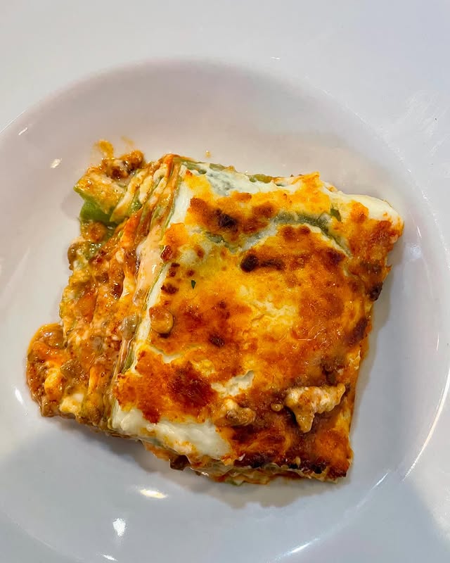 Lasagna verde alla bolognese