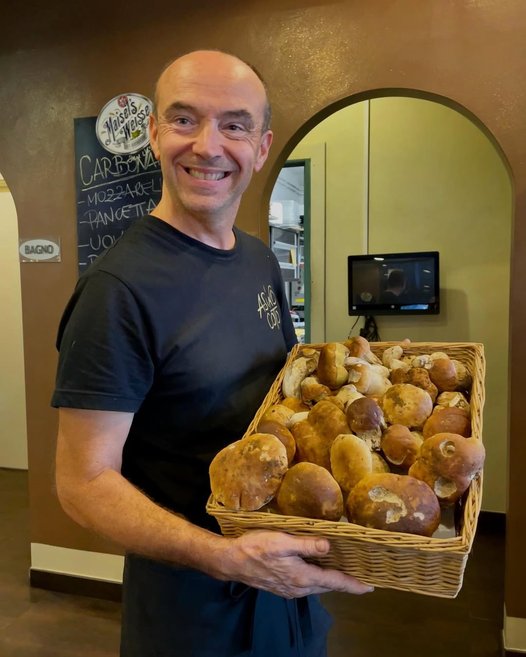 Porcini freschi appena arrivati