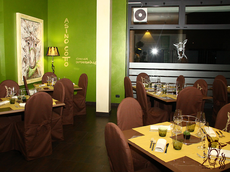 La sala del ristorante